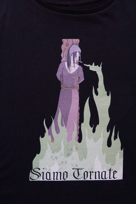 T-shirt fit donna "Siamo Tornate"